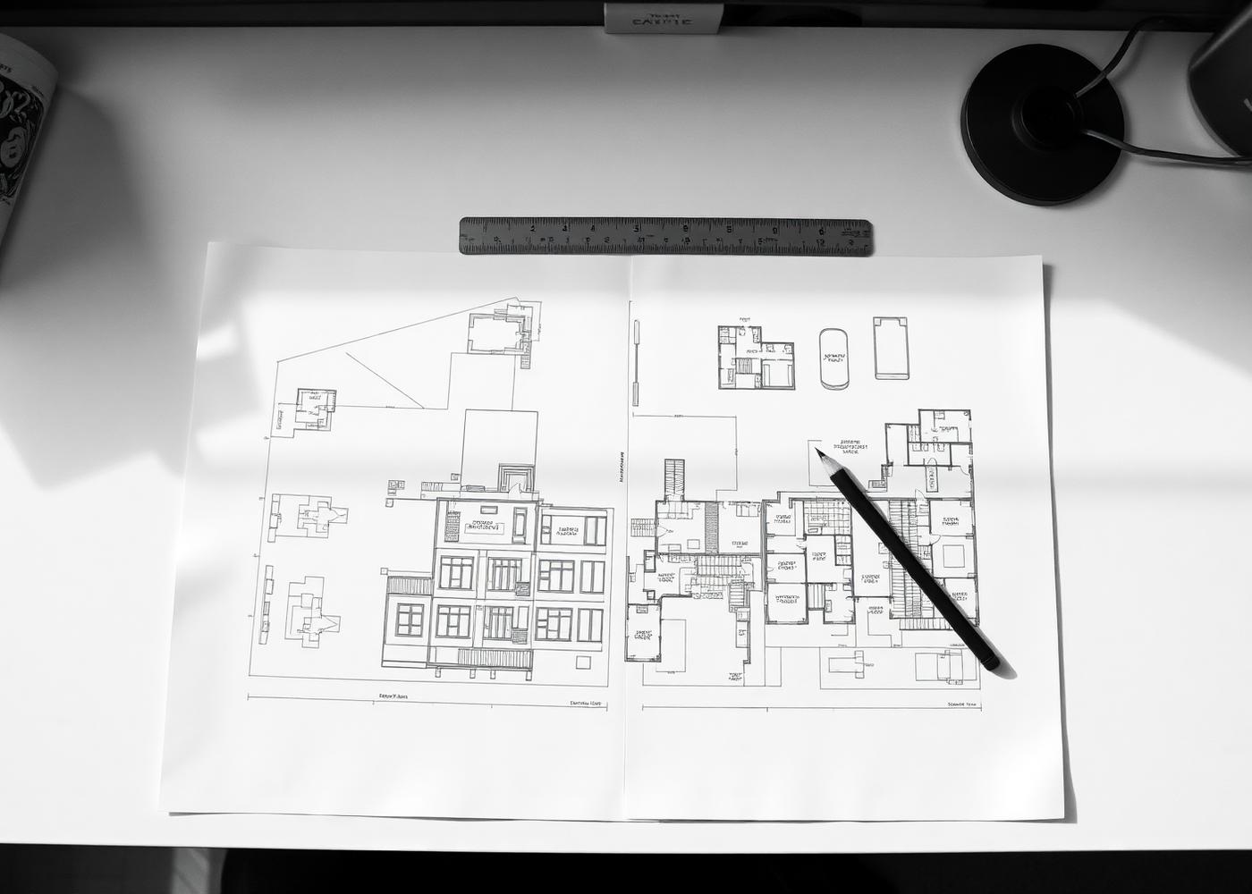 Residential building plans and blueprints